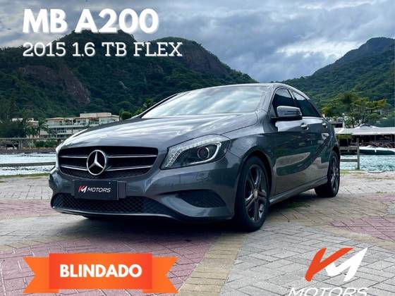 MERCEDES-BENZ A 200 1.6 TURBO 16V GASOLINA 4P AUTOMÁTICO
